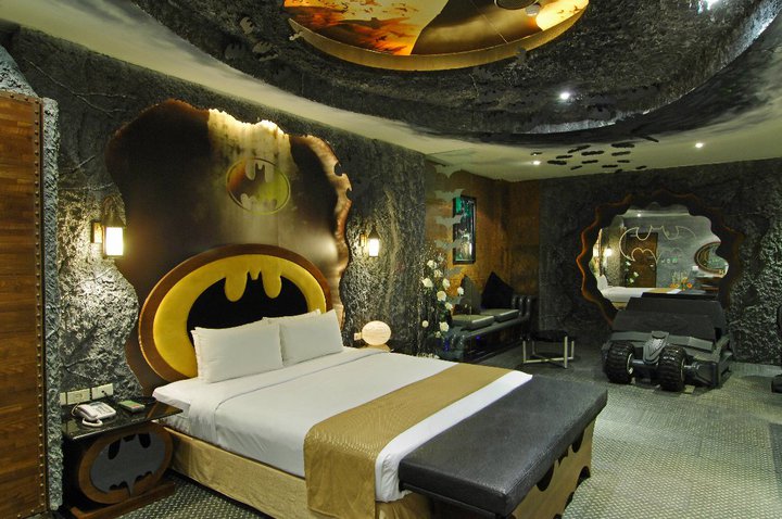 Crazy Batman Room Design