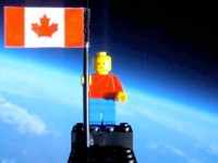 Lego Astronaut in Space