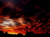Stuning sunset photo